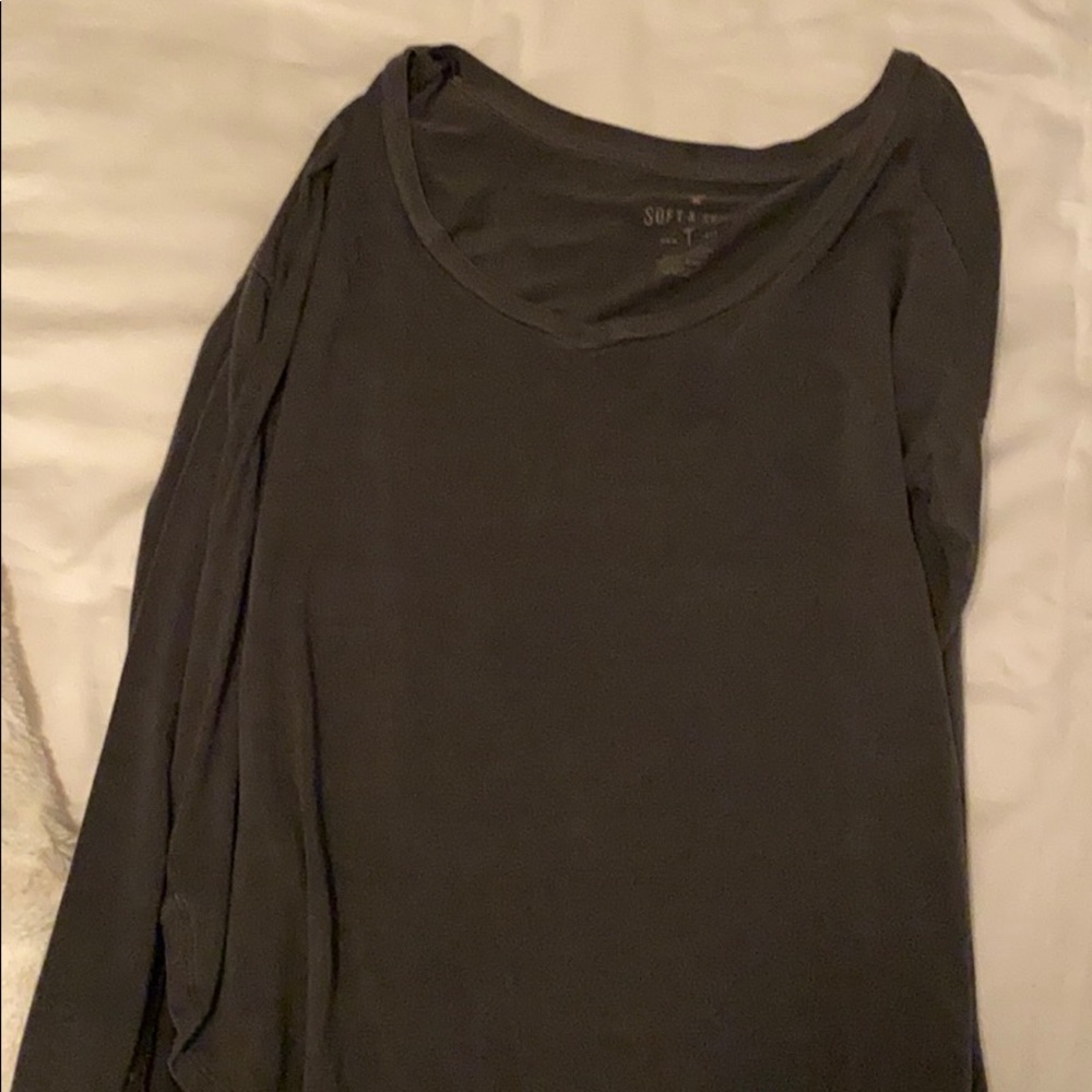 Grey American Eagle Long Sleeve